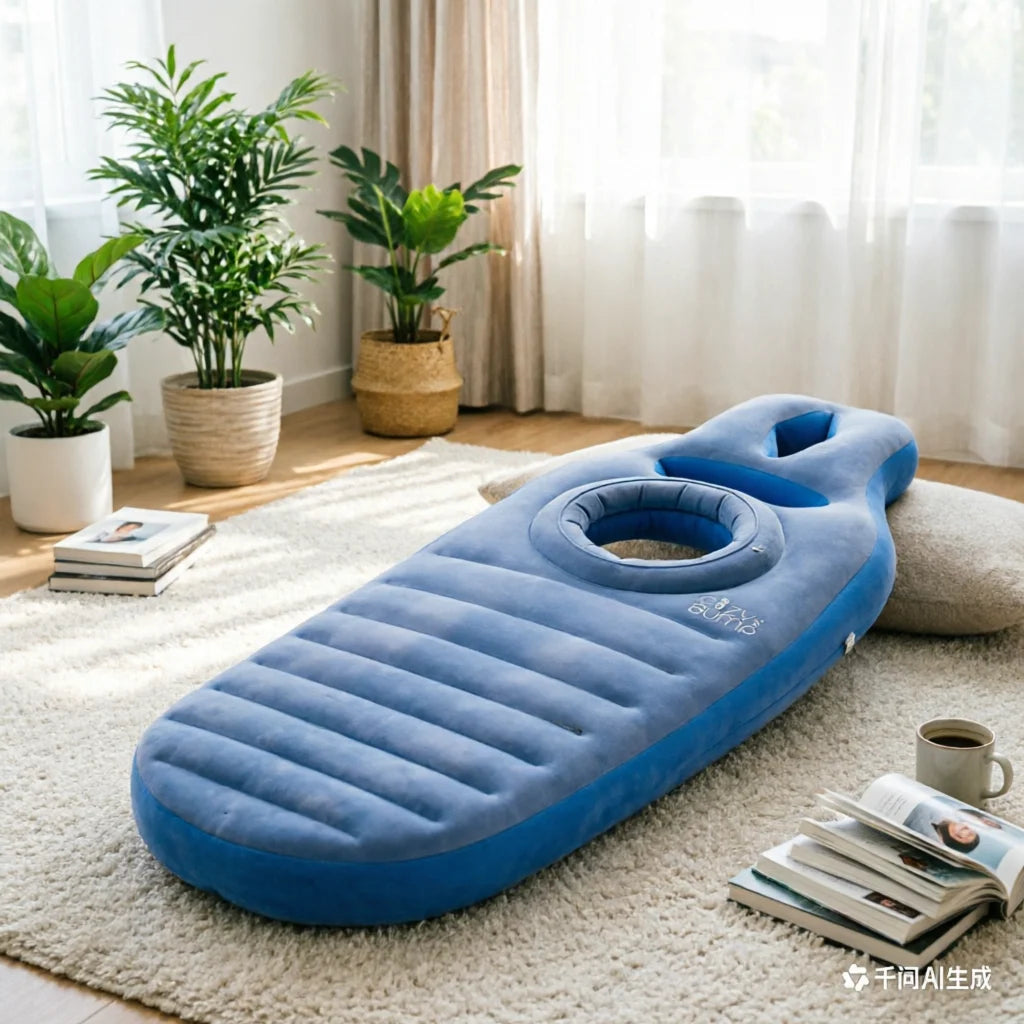 Matelas maternité gonflable portable pour voyage et spa