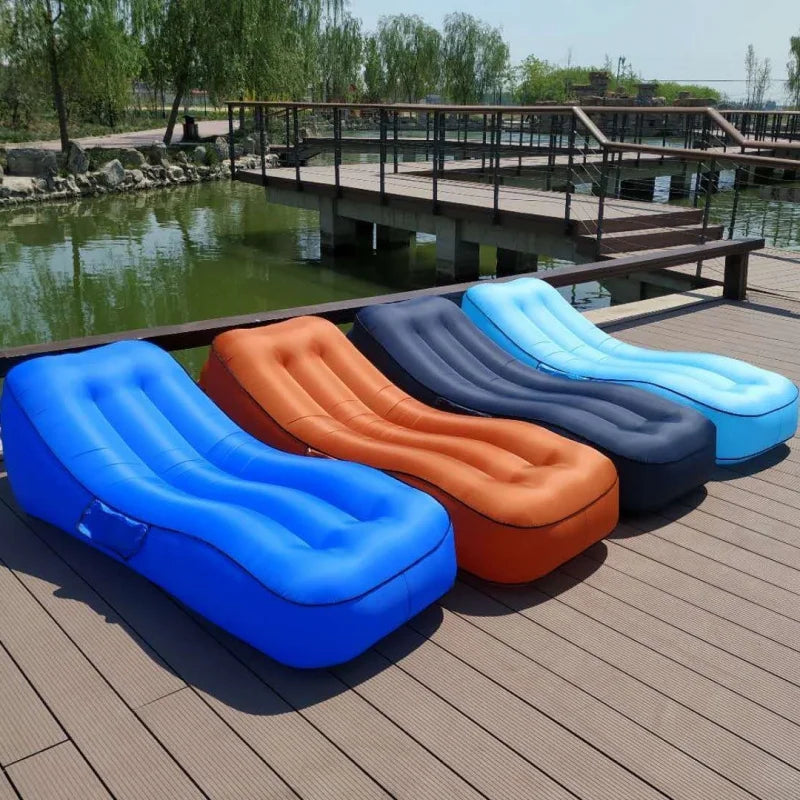 Canapé Gonflable Inclinable Plage Flottant - coloris disponible