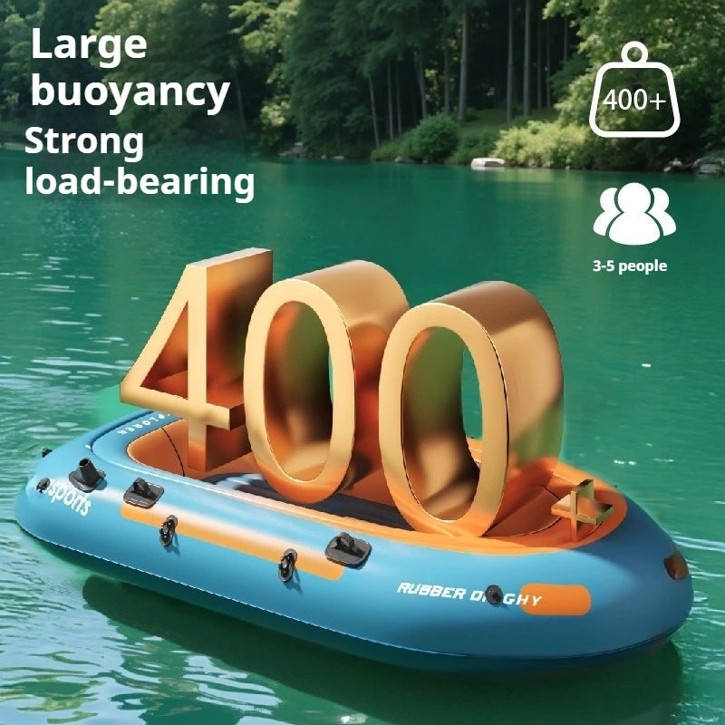 Détail de la structure en PVC épais du kayak