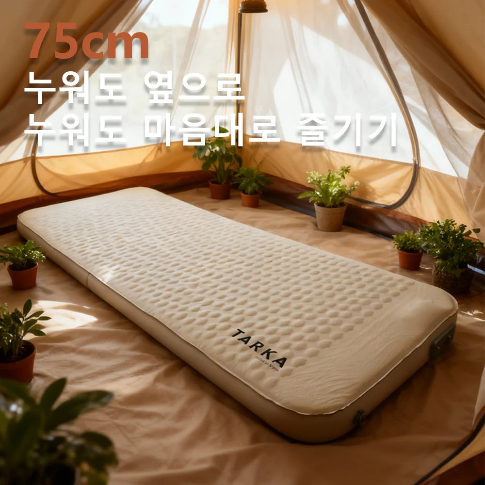Pompe électrique intégrée du matelas de camping gonflable