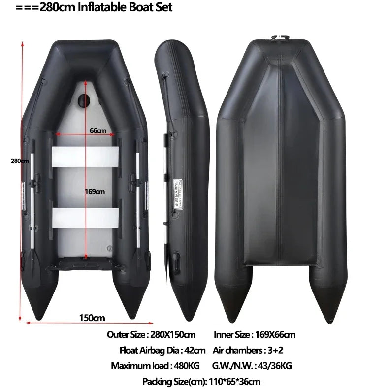 Bateau Gonflable Assaut Multiplaces - présentation complète