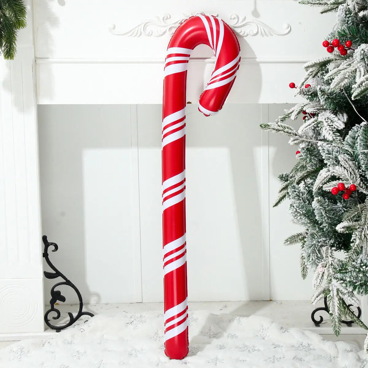 Détail du matériau PVC de la décoration de Noël