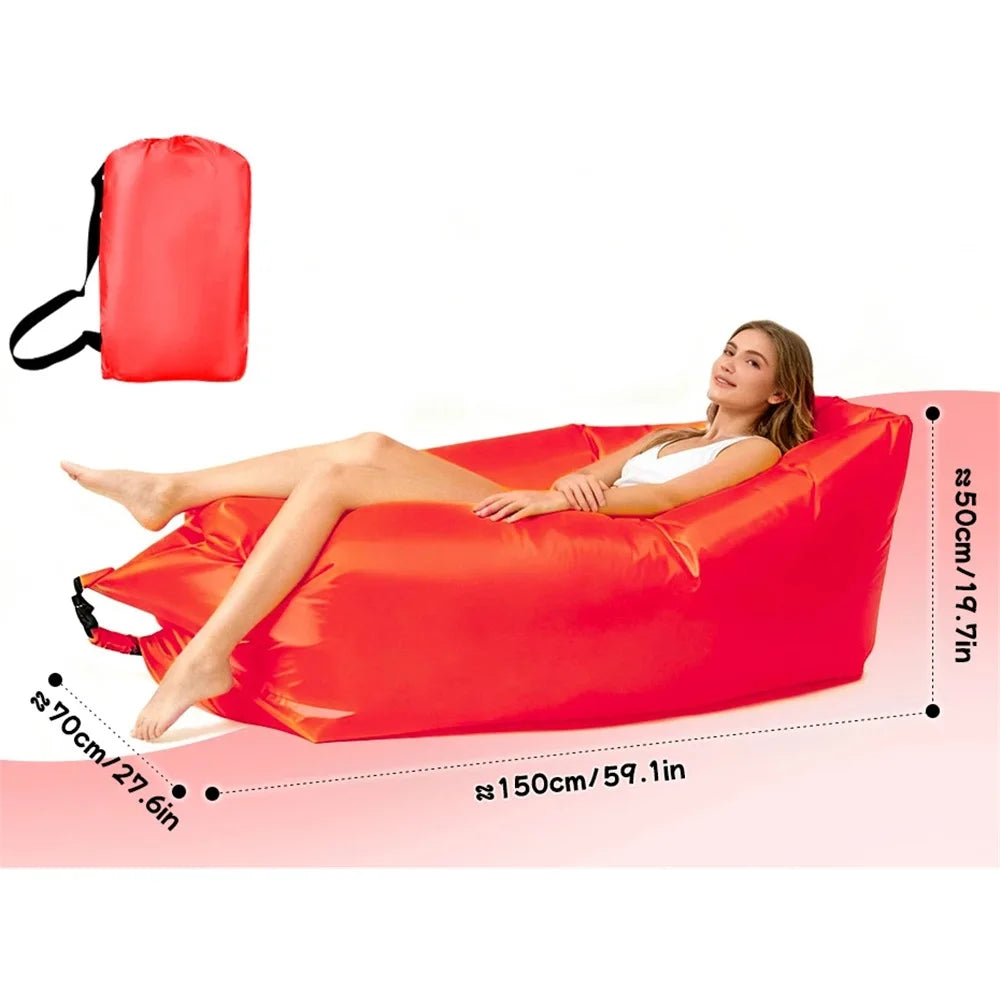 Canapé gonflable coloris disponible en plusieurs modèles
