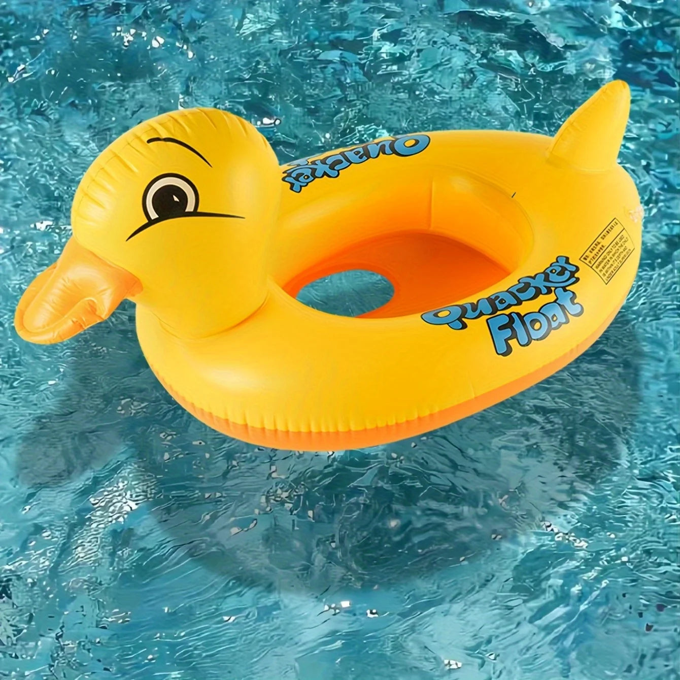 Détail siège sécurisé bouée canard gonflable