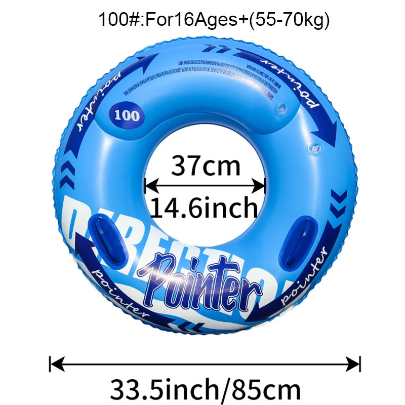 Bouée gonflable utilisée lors d'une fête piscine