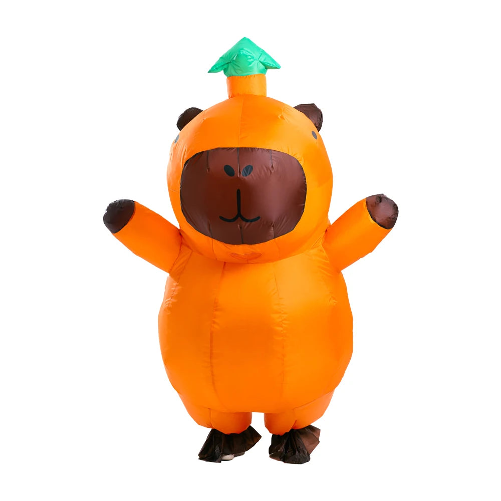Costume gonflable Capybara vue arrière