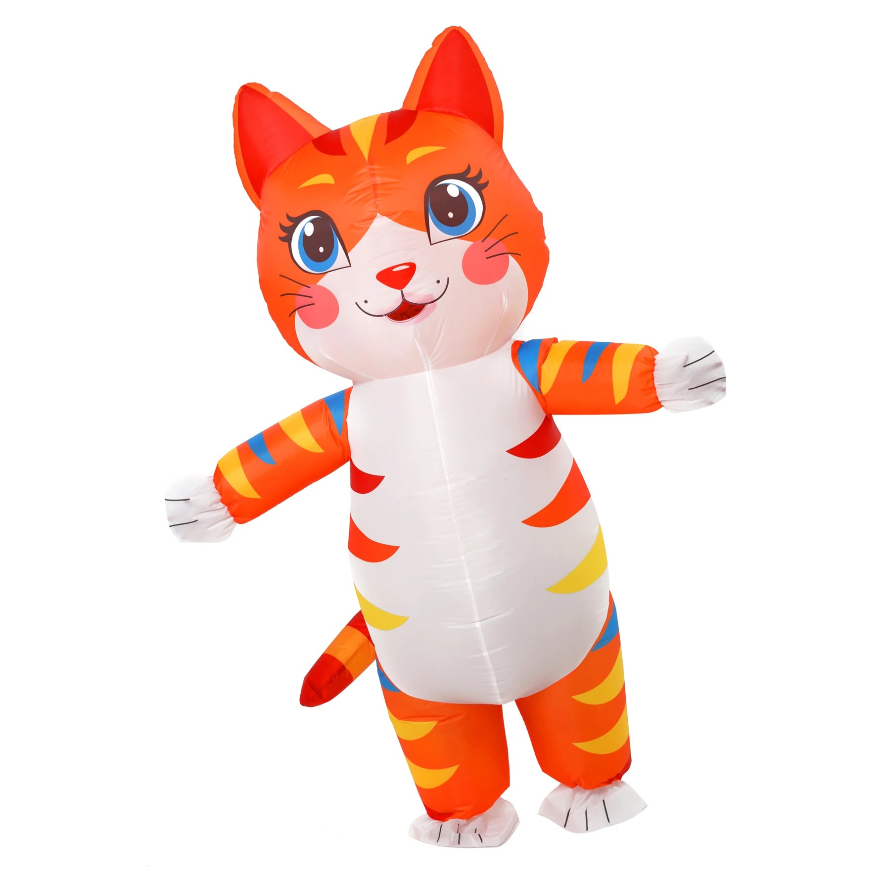 Costume gonflable chat effet spectaculaire