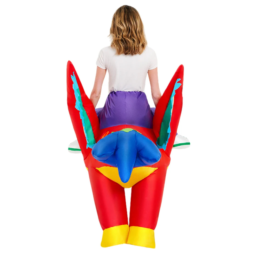 Costume gonflable oiseau pour enfant 120-145 cm