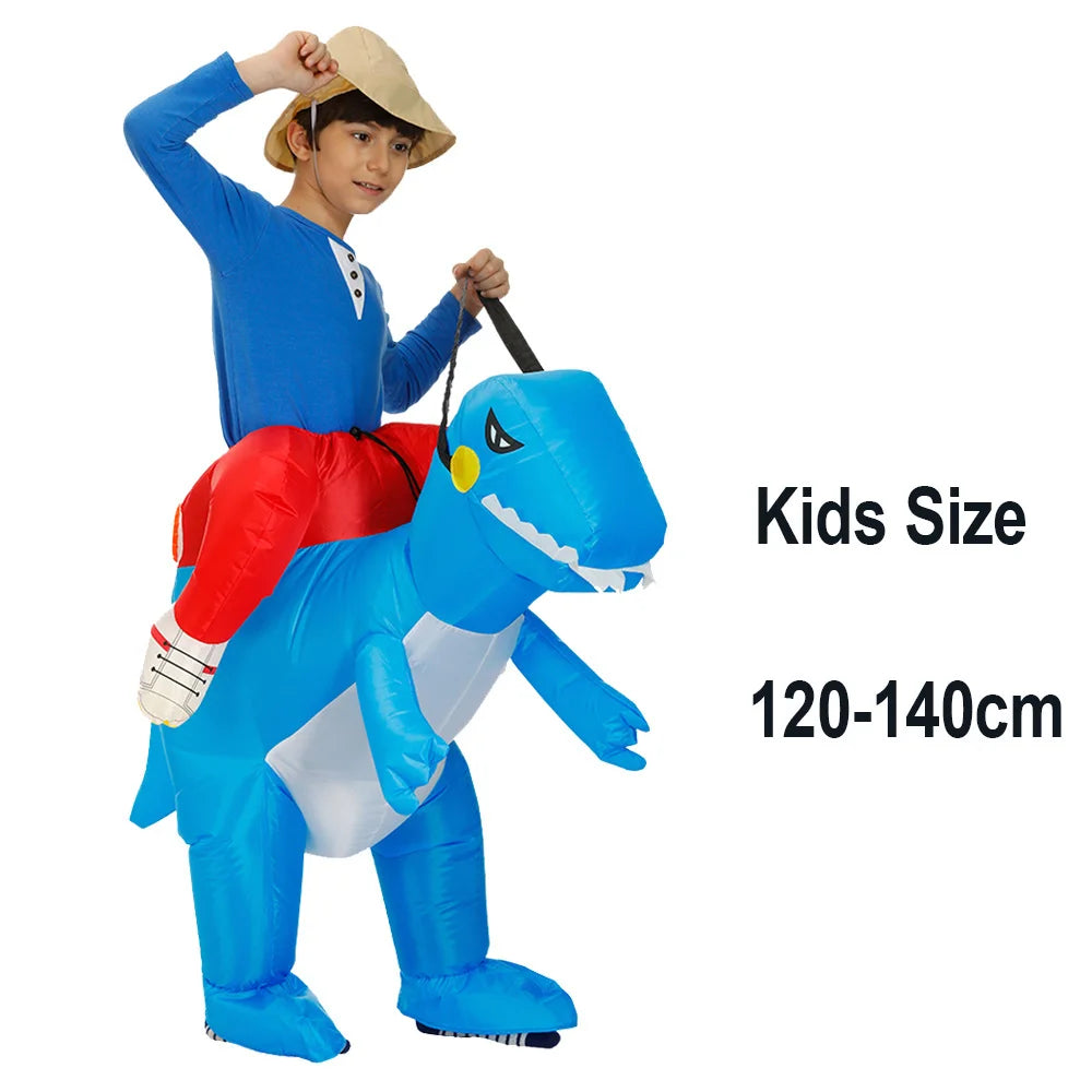 Costume gonflable Dinosaure détail du tissu