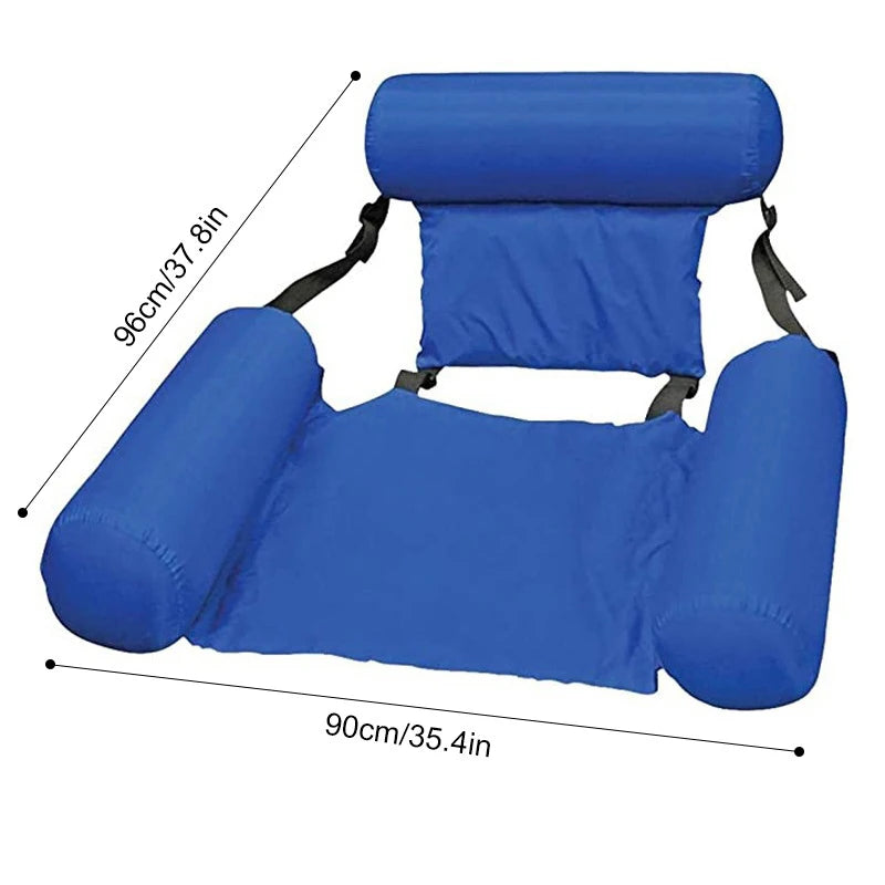 Bouée Gonflable Chaise Longue Pliable vue d'ensemble 10