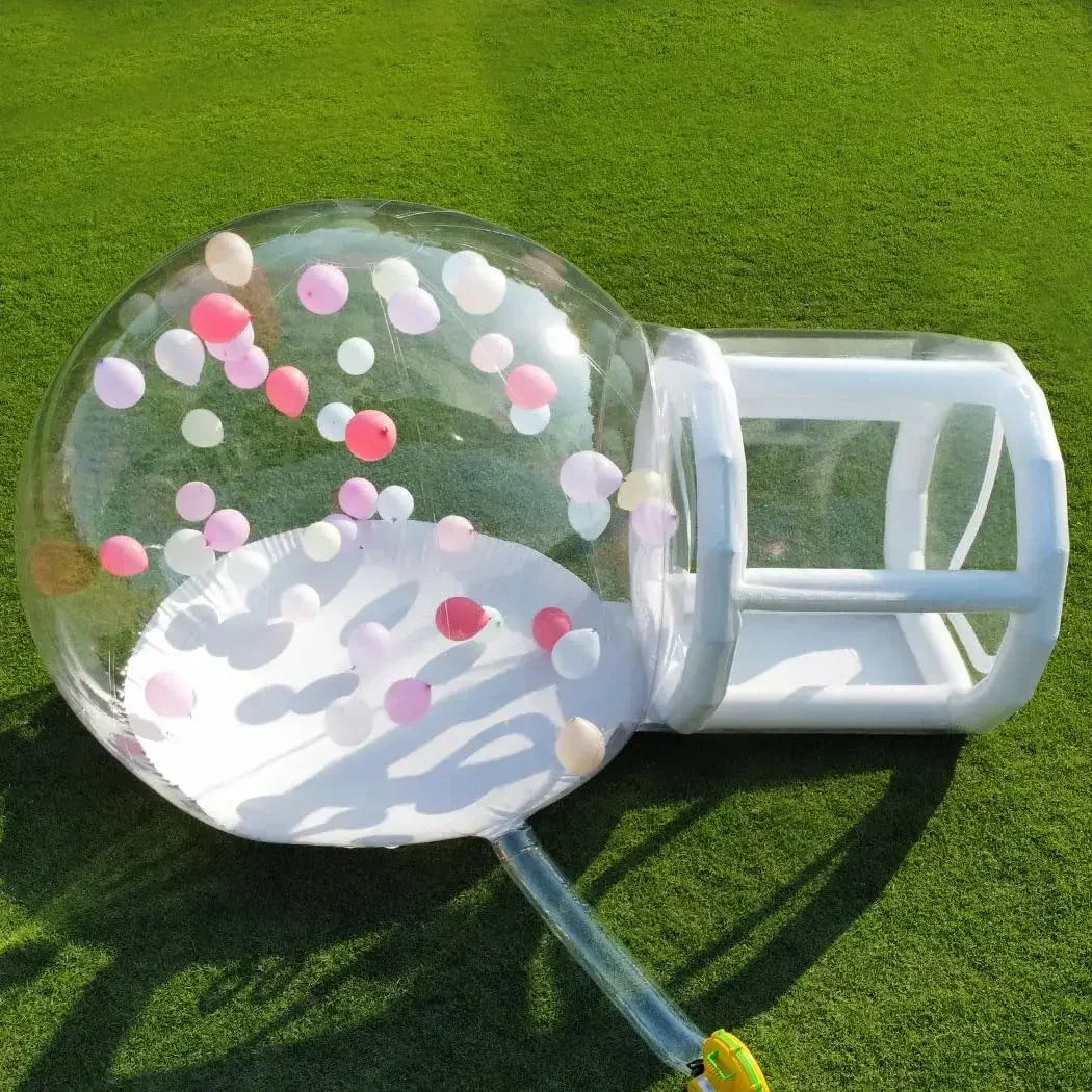 Pompe à air et accessoires de la bulle gonflable transparente