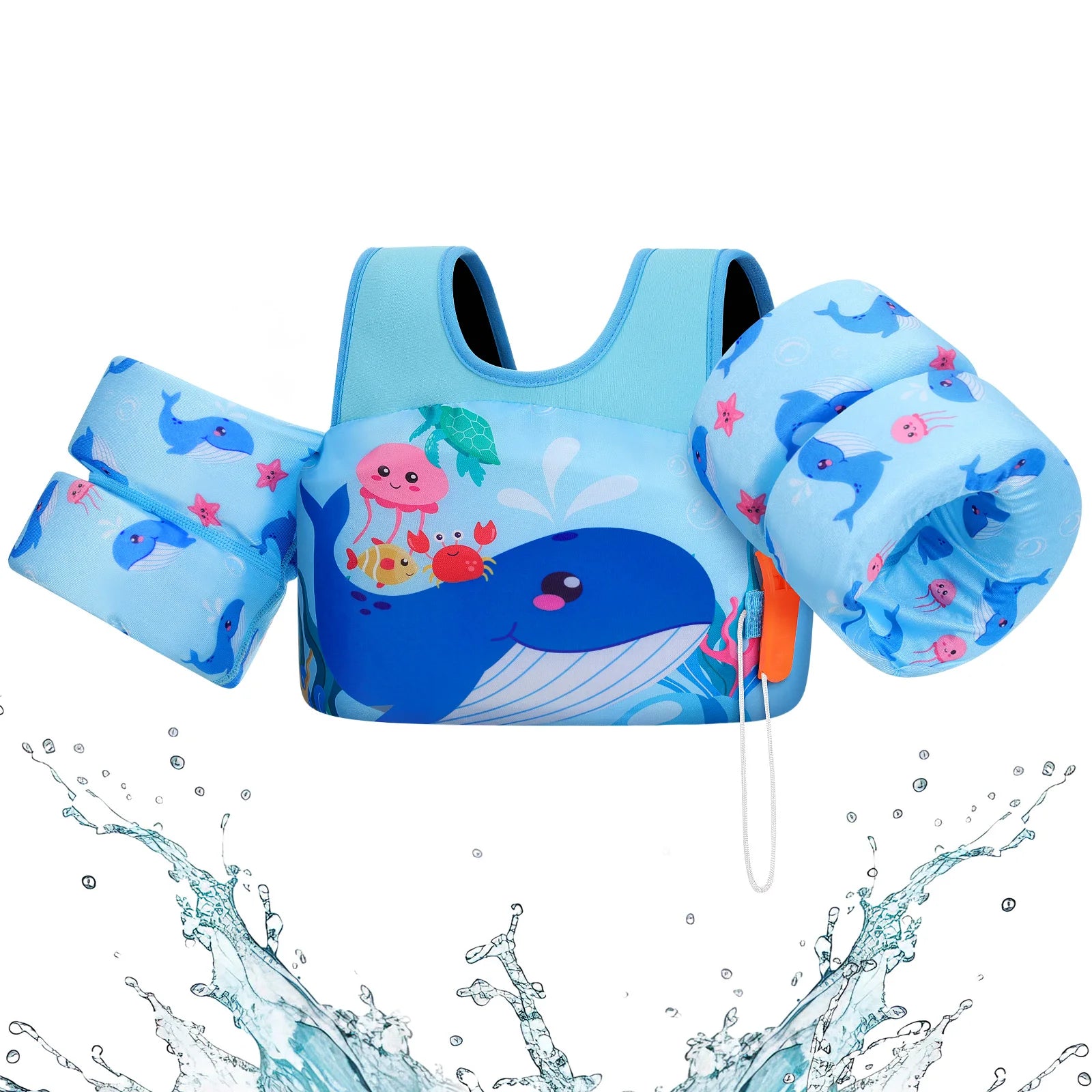Gilet sauvetage enfant thème sirène