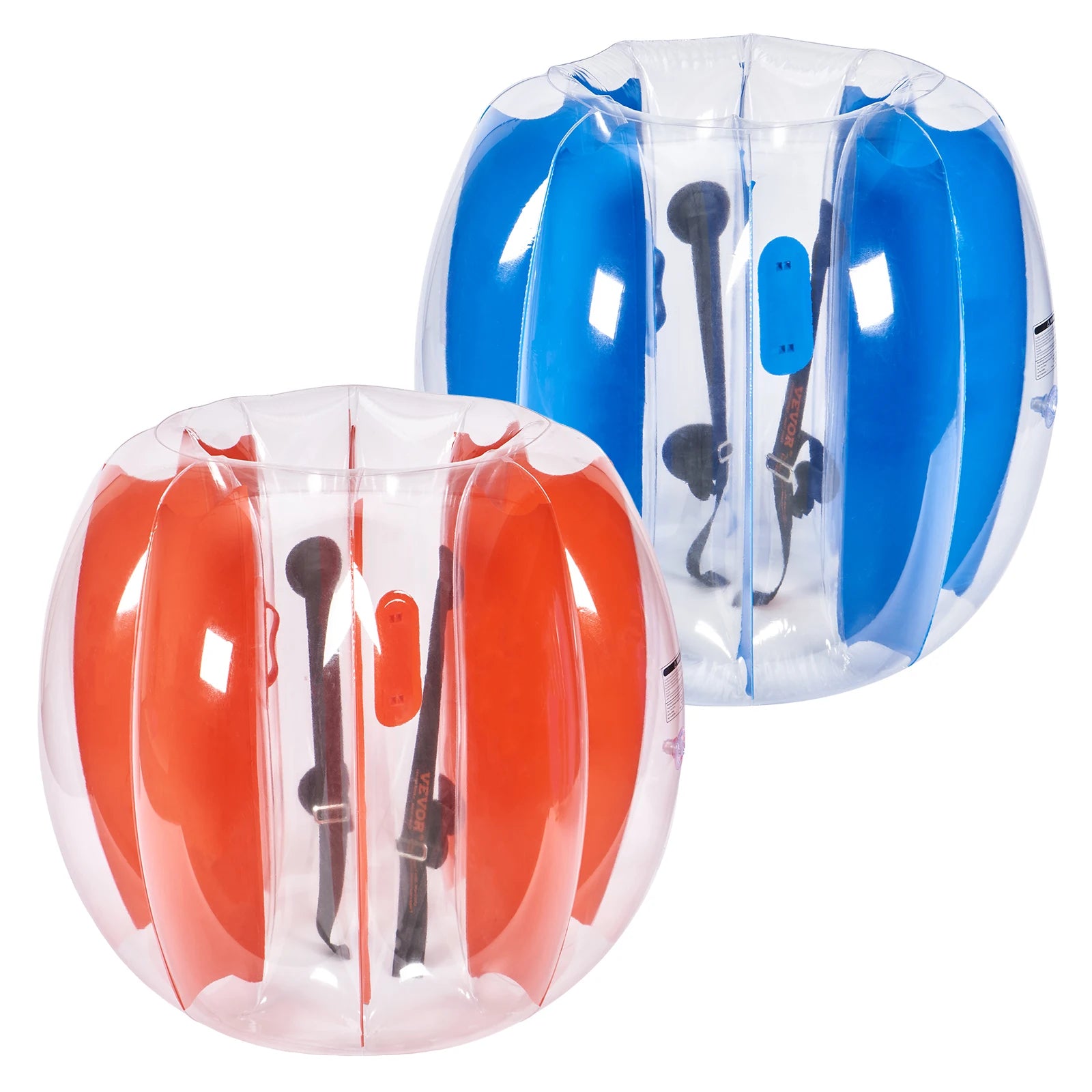 Lot 2 sphères gonflables sumo PVC durable jeu collectif