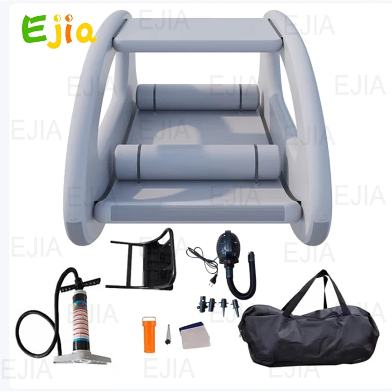 Accessoires fournis avec le bateau gonflable solaire