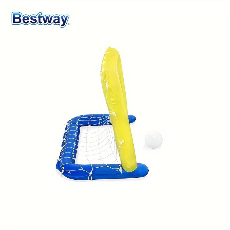Basket gonflable piscine vue de face