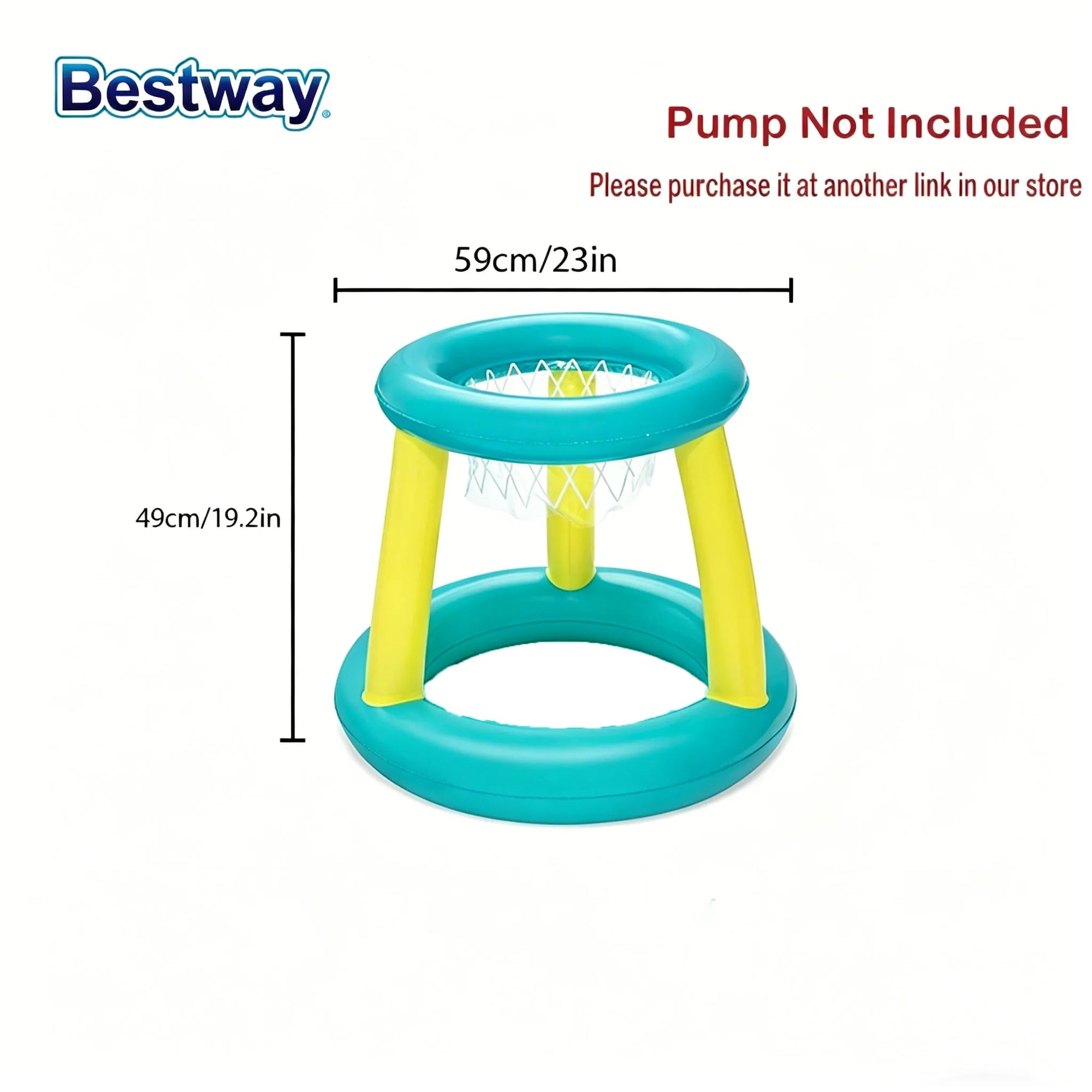 Jeu aquatique basket gonflable 4 modèles