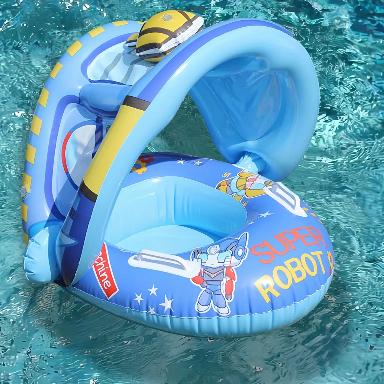 Siège flottant gonflable avec poignées adulte