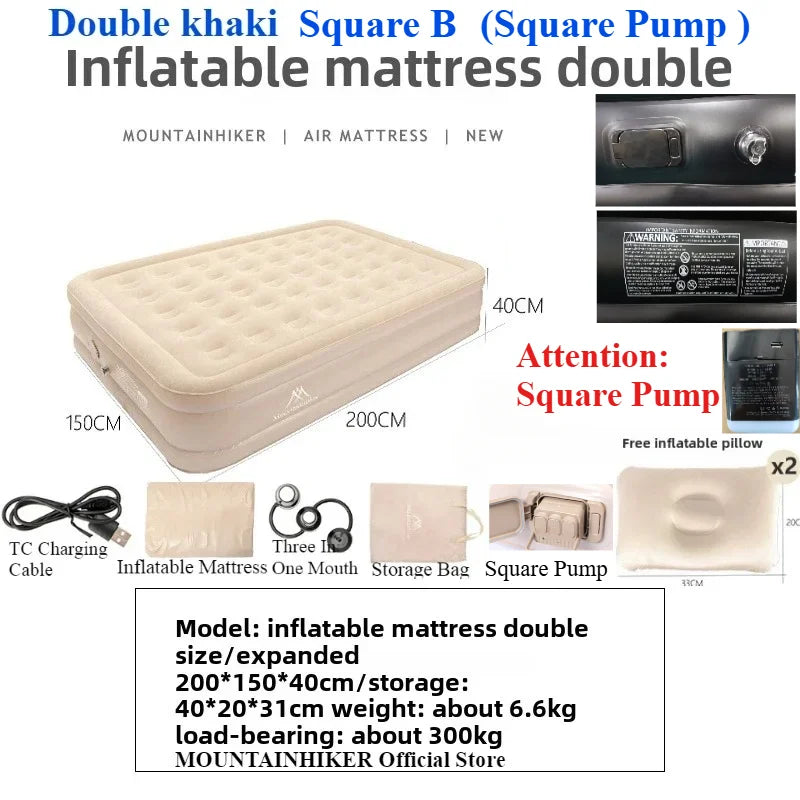 Présentation complète du matelas de camping gonflable