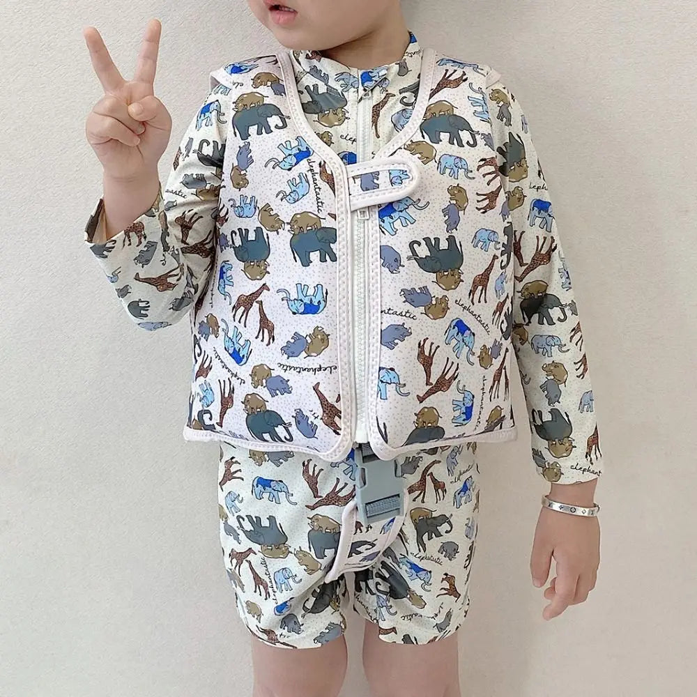 Gilet de flottaison bébé modèle 1 vue de face