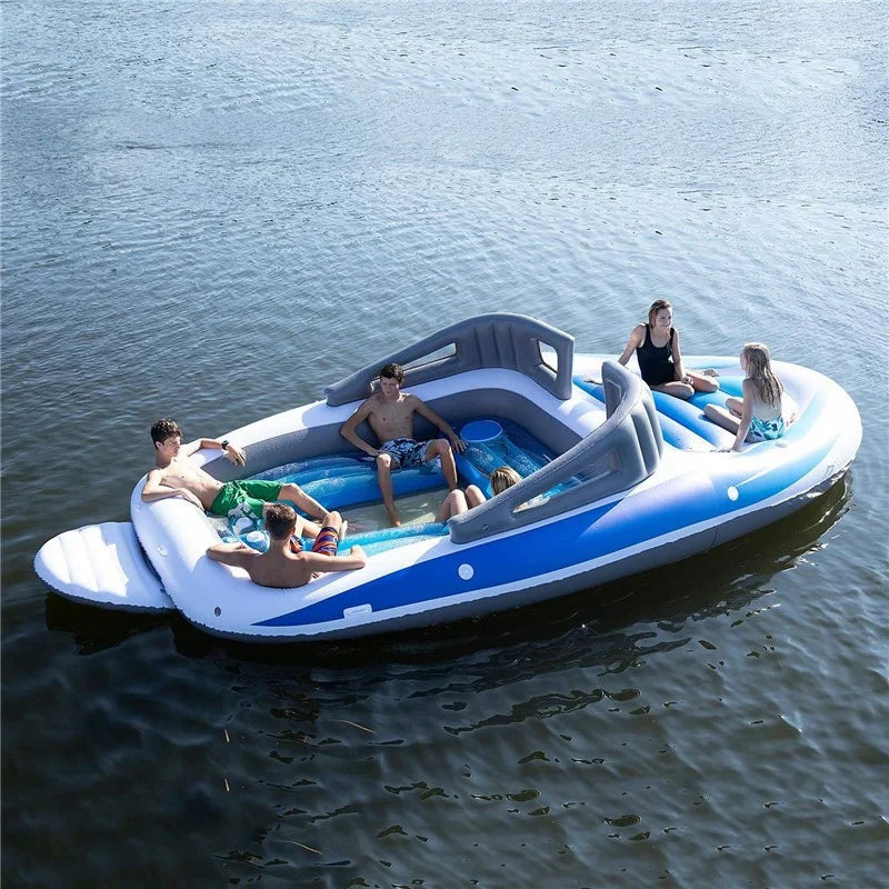 Plateforme flottante gonflable PVC épais