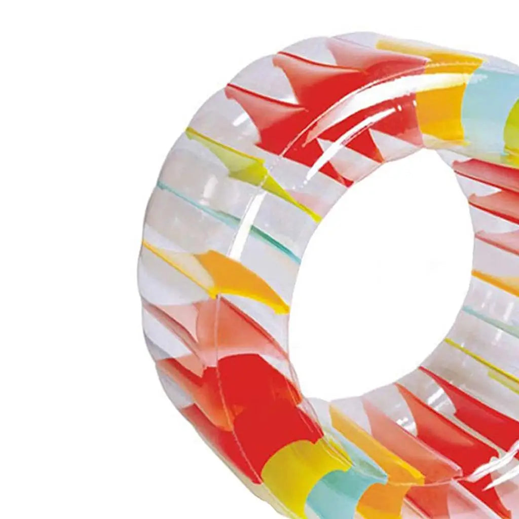 Water roller gonflable vue détail PVC épais