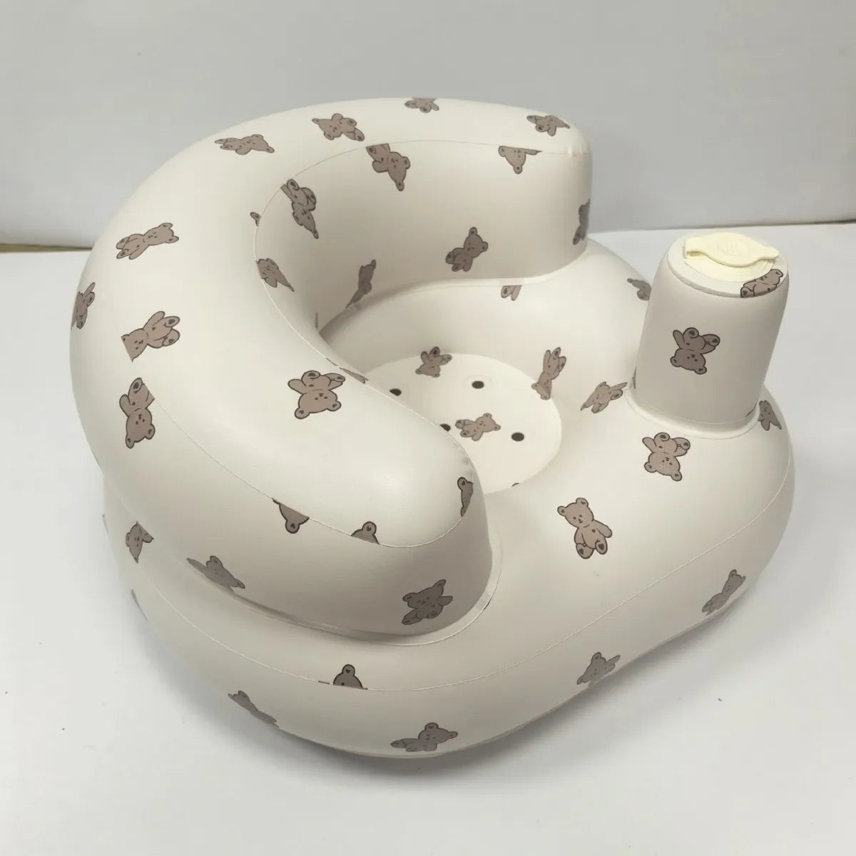 Accessoire gonflable siège de bain bébé PVC double couche