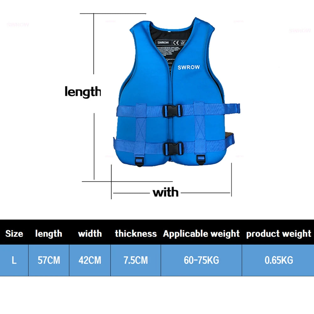 Zoom sur le tissu résistant du gilet de sauvetage gonflable