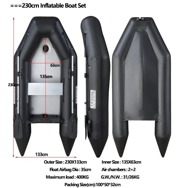 Bateau Gonflable Assaut Multiplaces - gros plan