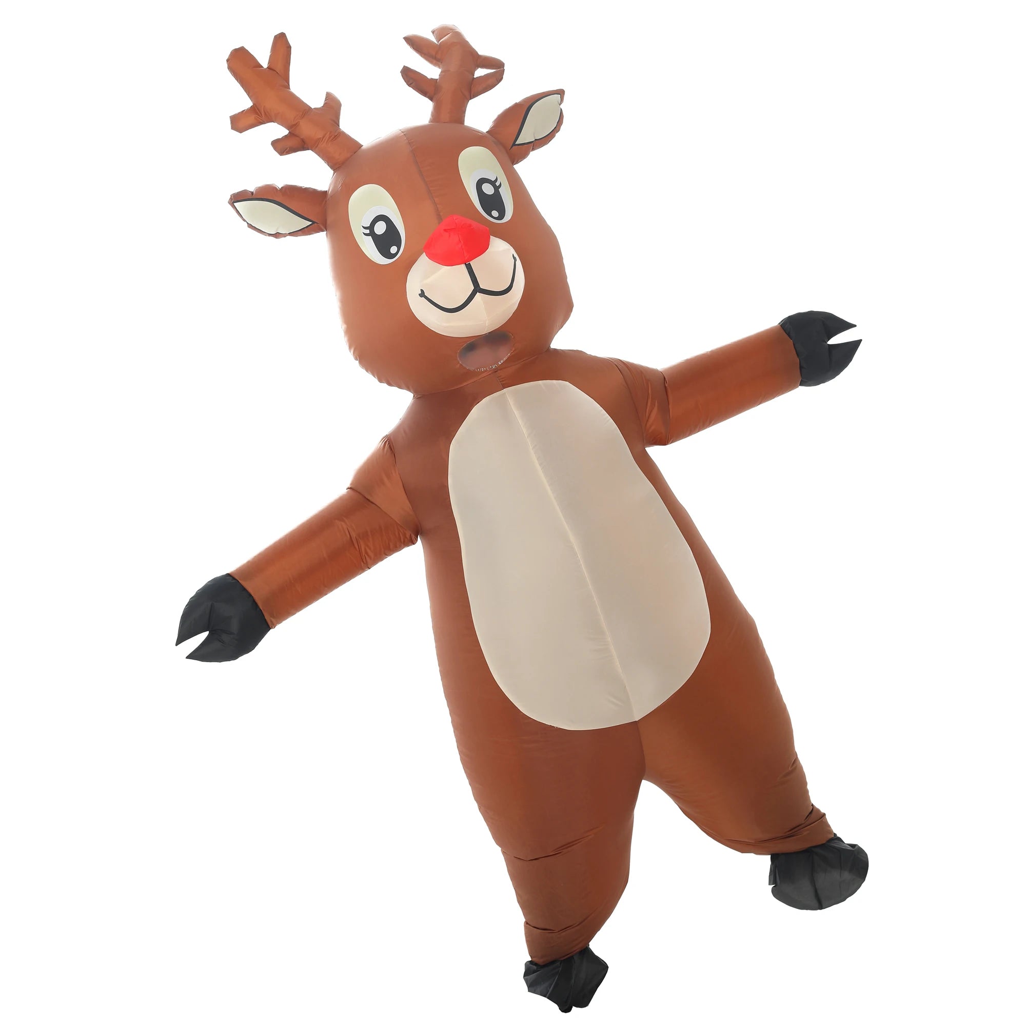 Costume élan gonflable pour carnaval hivernal