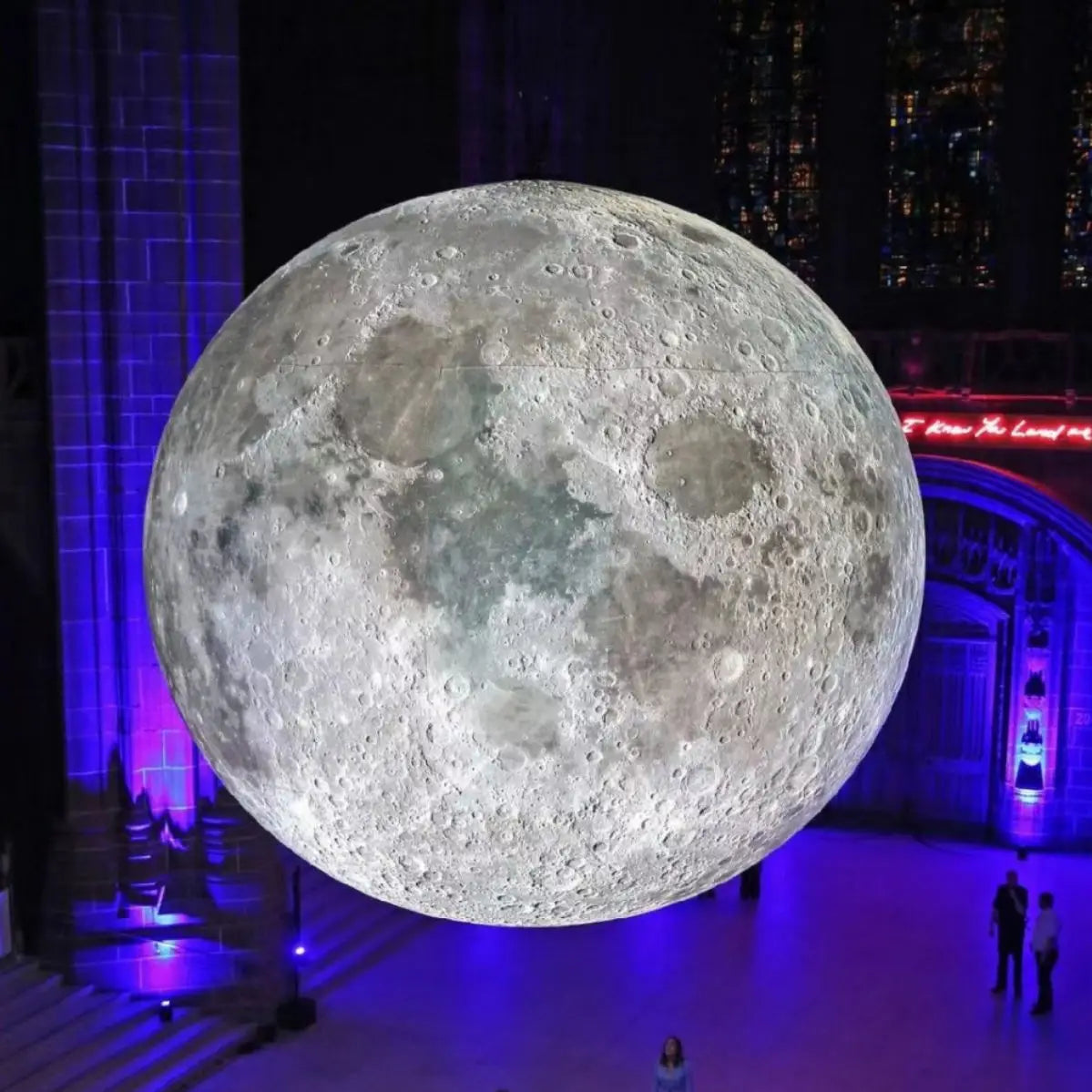Ballon gonflable Lune géant pour mariage et fête