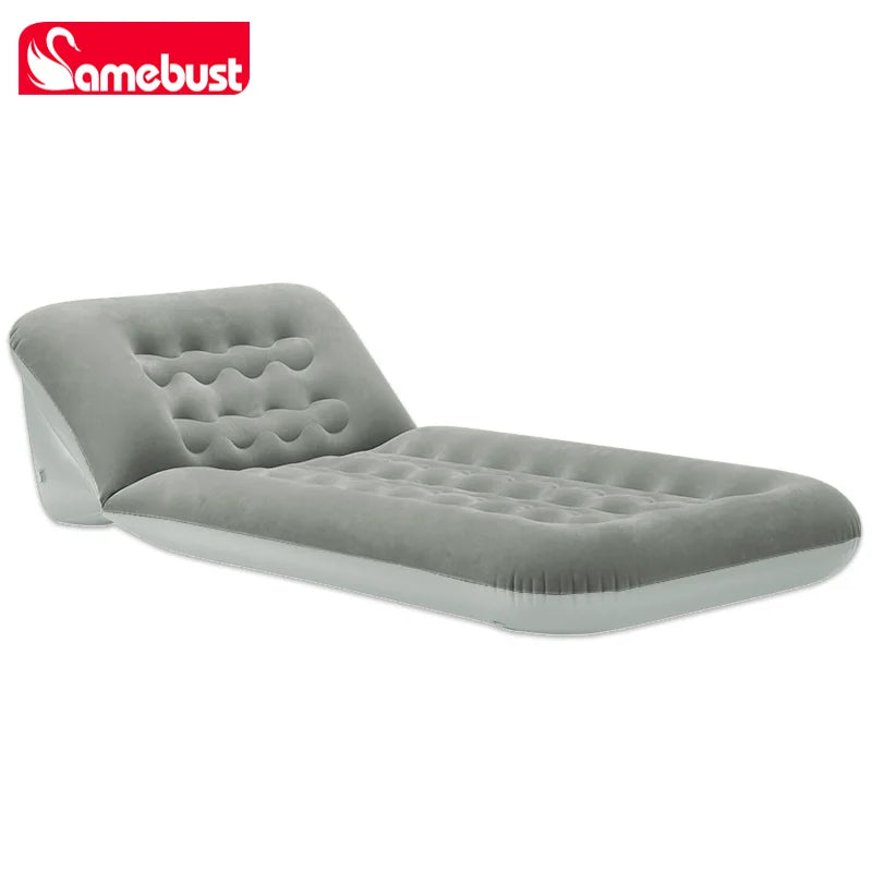 Matelas gonflable réglable utilisation chaise longue