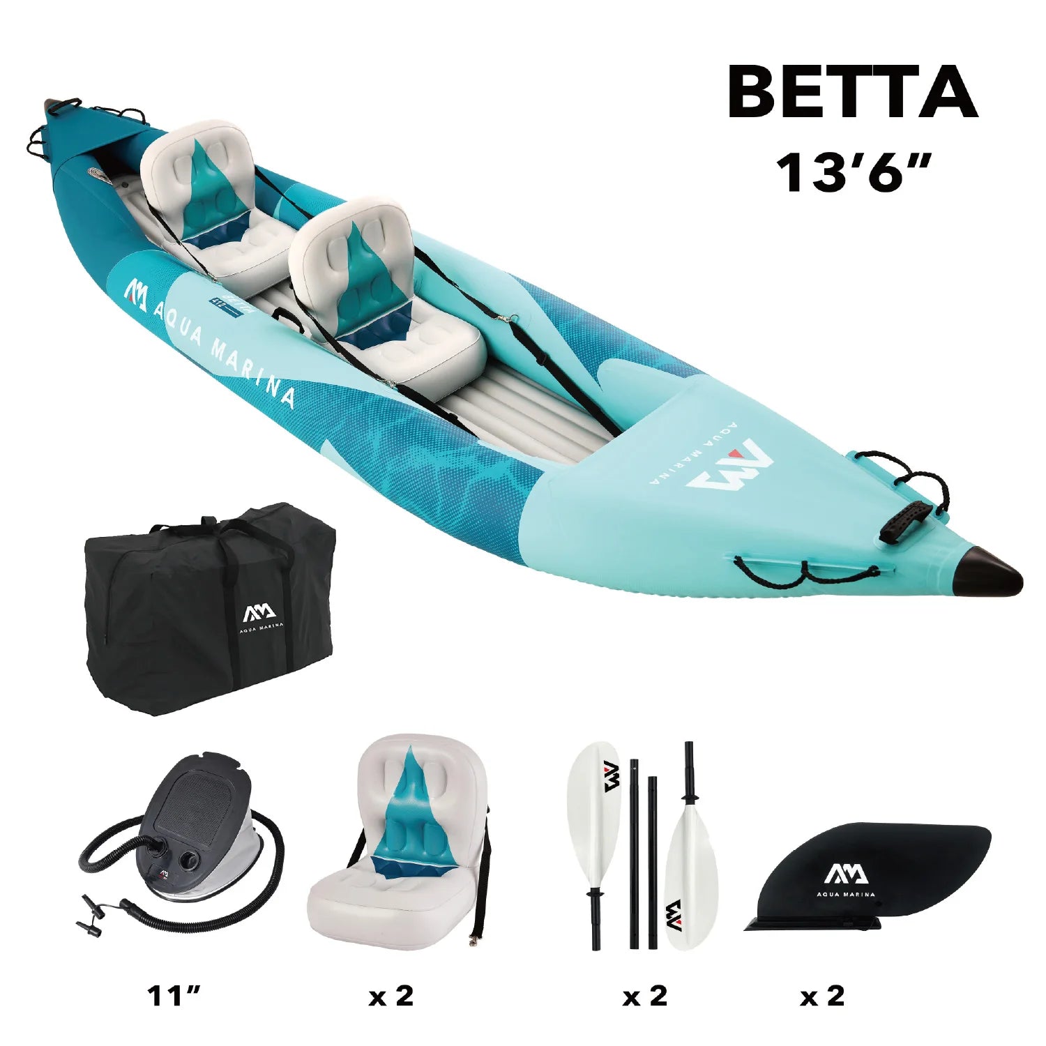 Bateau gonflable sportif surf plié pour le transport