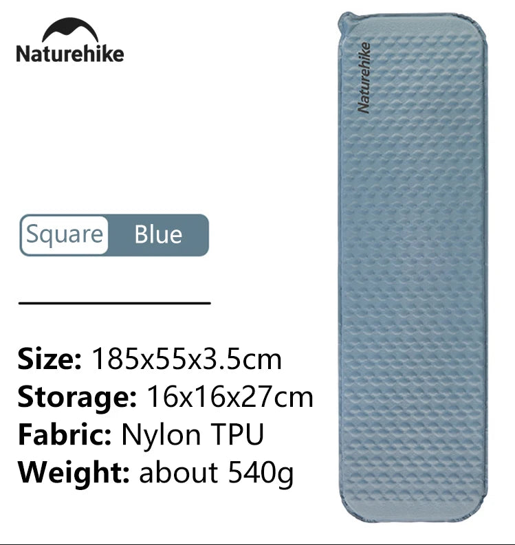 Utilisation du matelas gonflable lors d'un bivouac
