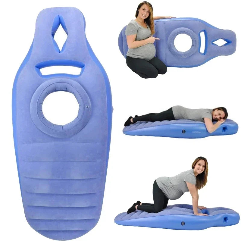 Matelas gonflable grossesse allaitement vue d'ensemble