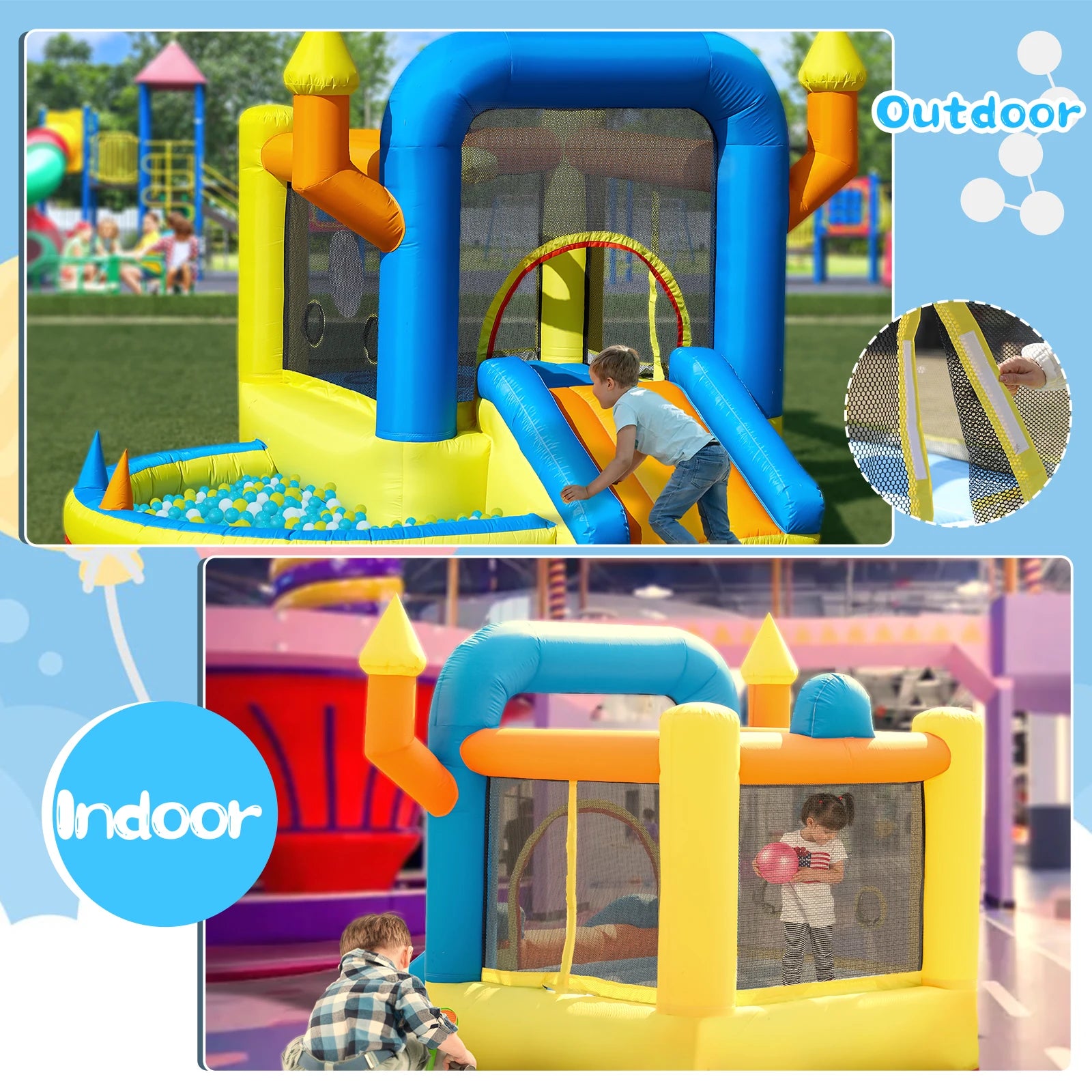 Piscine à balles océaniques du château gonflable pour enfants