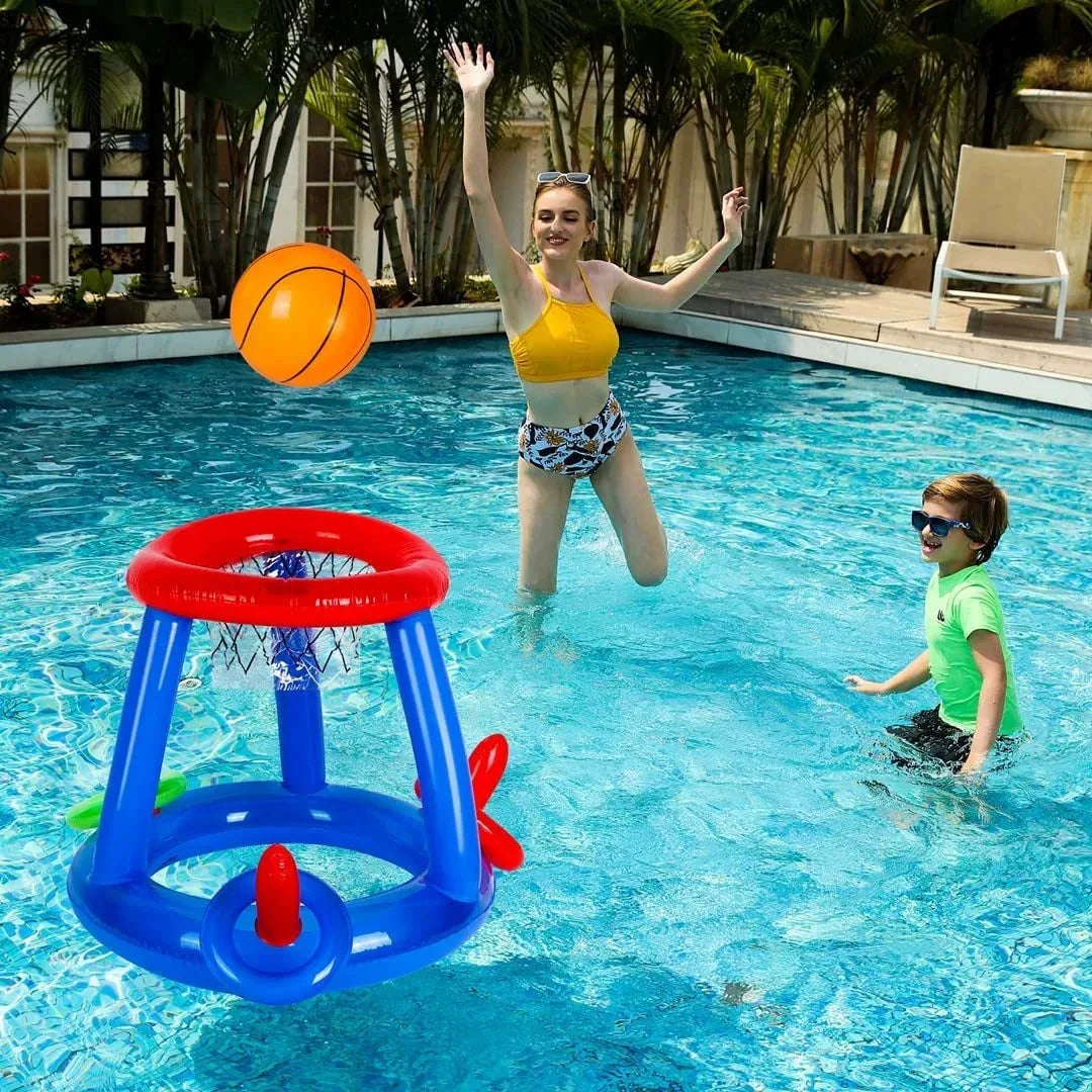 Panier de basket gonflable cactus PVC jeu famille