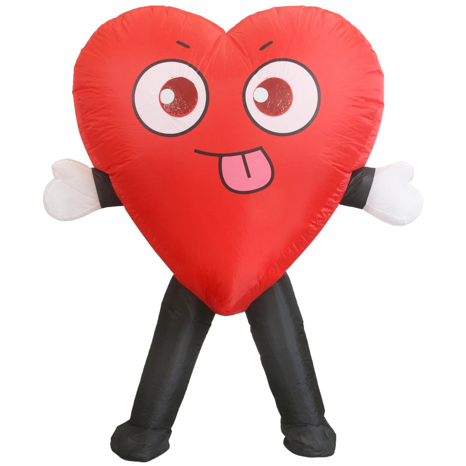 Combinaison gonflable cœur adulte sourire 155-190 cm