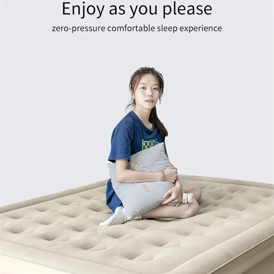 Matelas gonflable double pour glamping