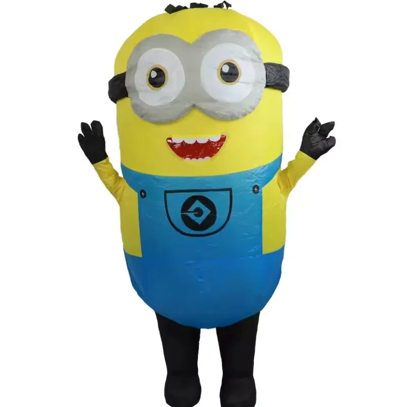 Costume gonflable mascotte gonflé prêt à l'emploi