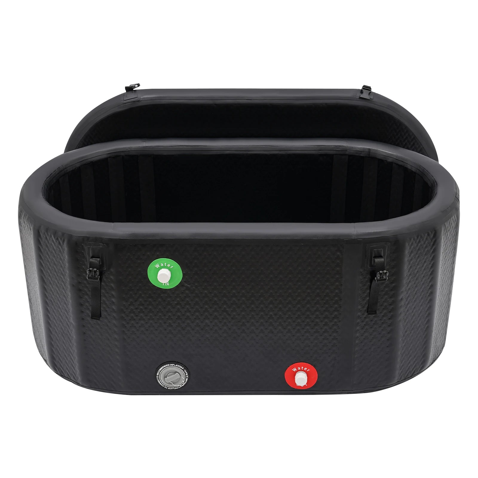 Baignoire gonflable de glace autoportante grand format