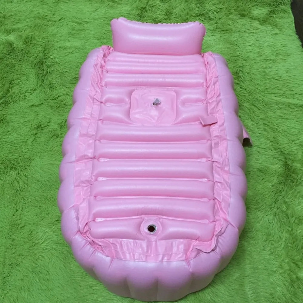 Baignoire gonflable enfant coloris bleu