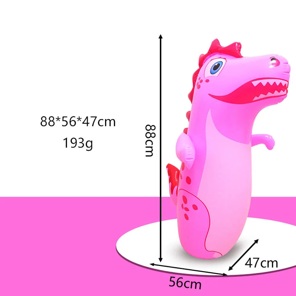 Sac de frappe gonflable dinosaure grande taille