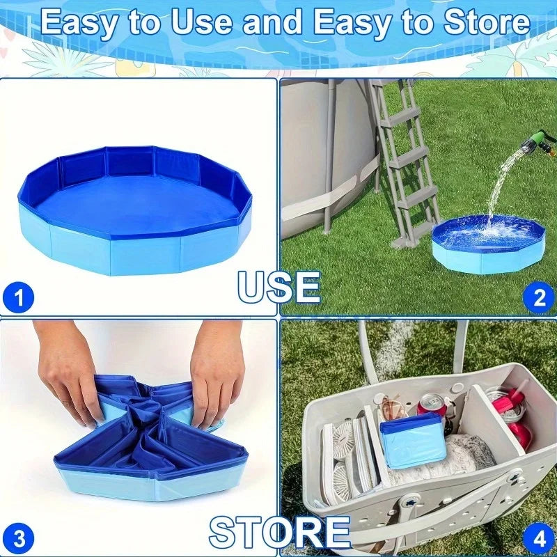 Bain de pieds pliable petit format