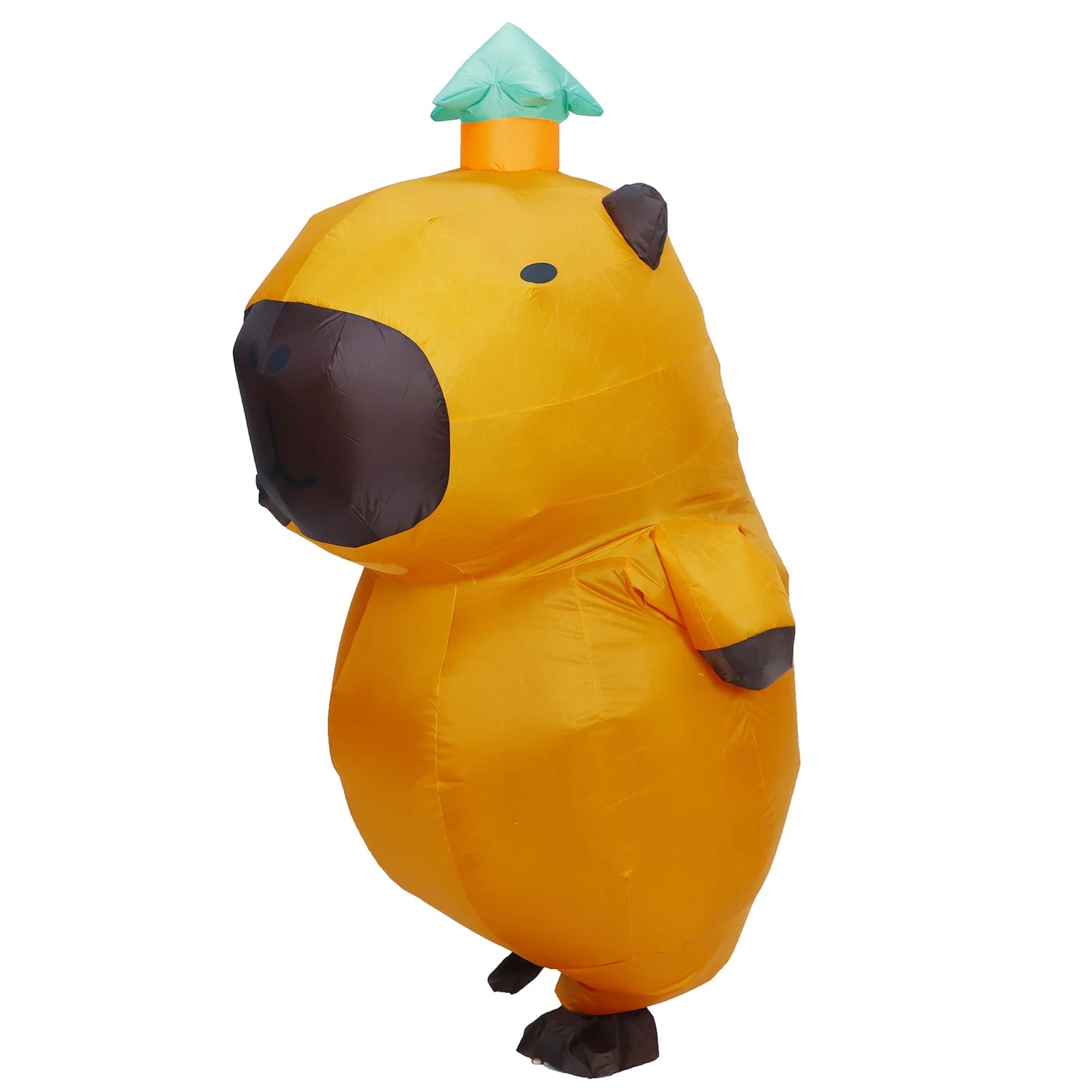 Déguisement gonflable capybara en soirée Halloween