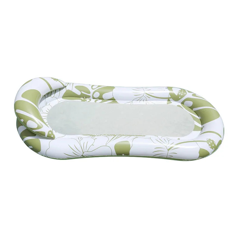 Bouée gonflable hamac aquatique à la plage