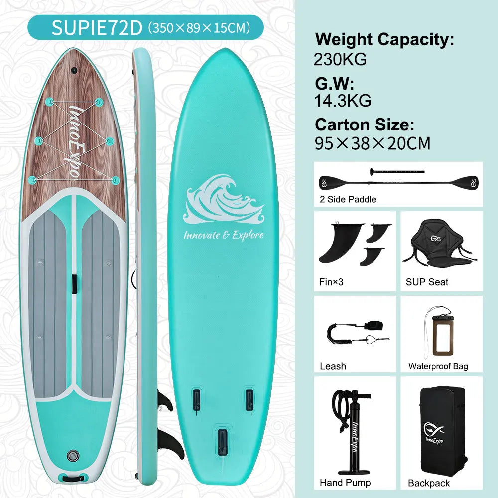 Stand up paddle gonflable coloris bleu