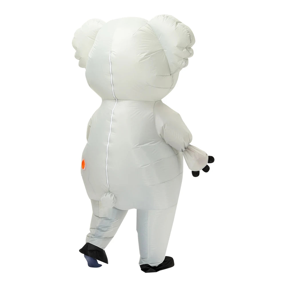 Costume koala gonflable avec ventilateur cosplay