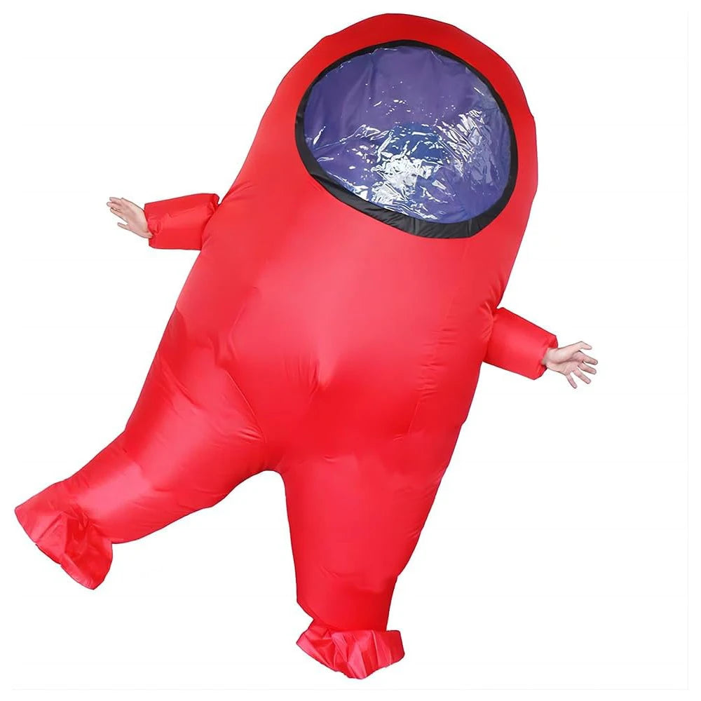 Combinaison gonflable astronaute unisexe carnaval