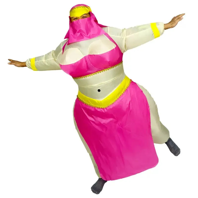 Costume gonflable sultan adulte carnaval
