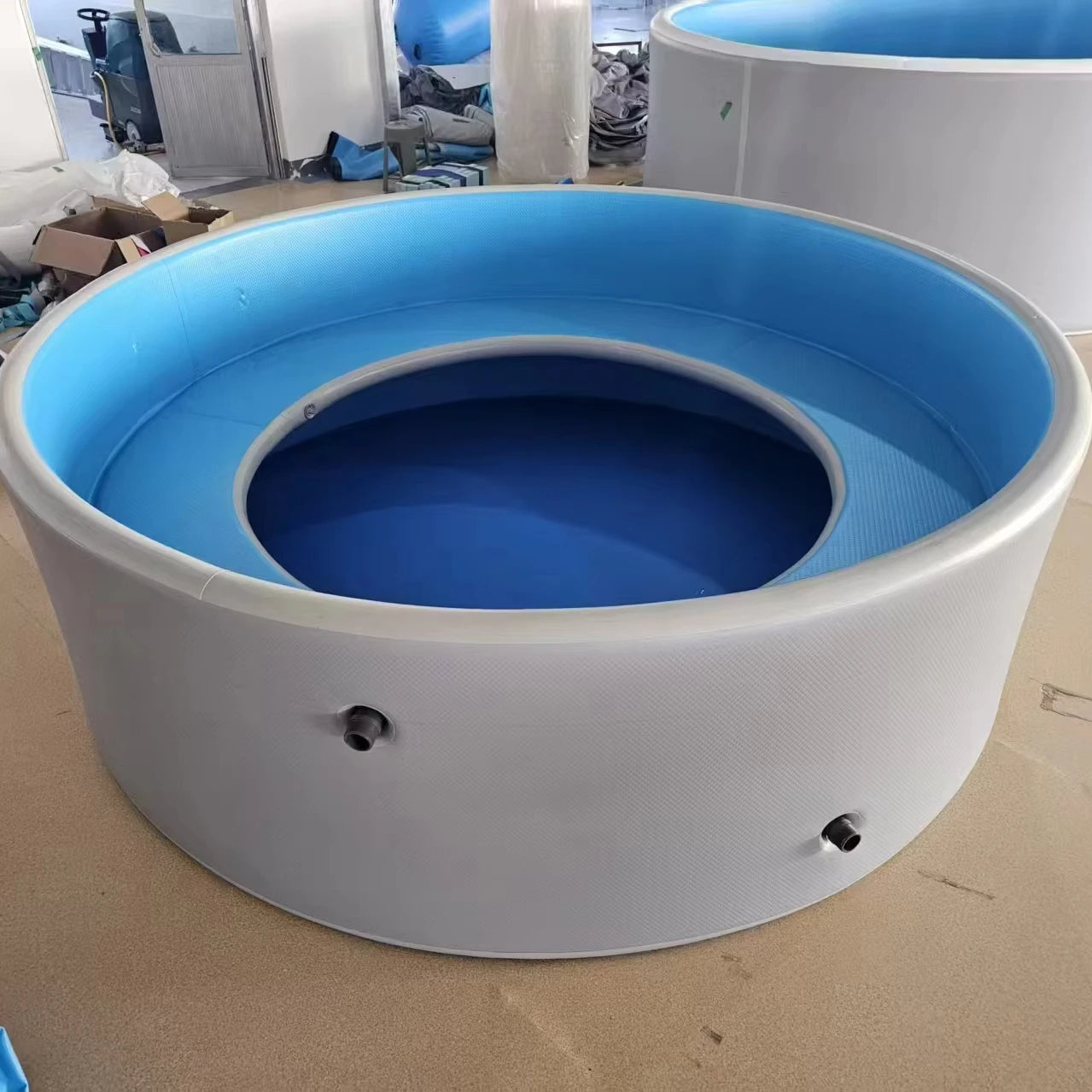 Piscine Gonflable Famille Structure Drop Stitch vue d'ensemble